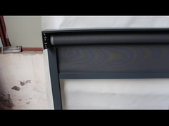 Kit de sombreado de toldo con rodillos, carrete de nylon redondo, enchufe de aluminio, hardware de toldo