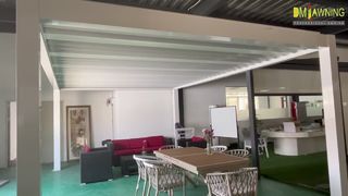 Persianas basculantes de aluminio ajustables motorizadas