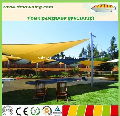 Swimming Pool Sun Shade Sail Shade Sail Tents HDPE Car Sun Shade
