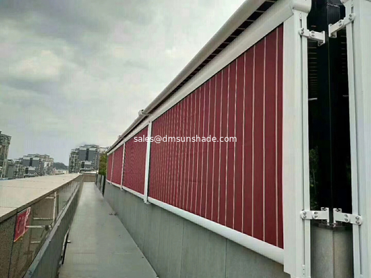Outdoor Motorized Sunroom Roof Retractable Awnings