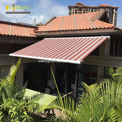 Aluminum Waterproof Retractable Awning Balcony Folding Full Cassette Retractable Awning