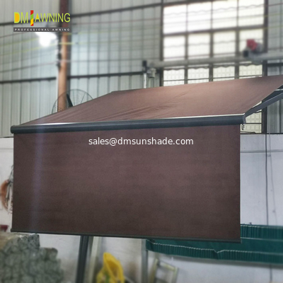 Black Grey Waterproof Retractable Awning 1.5M awning valance replacement