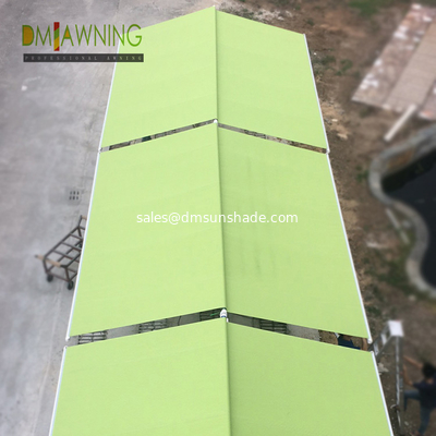 Double Sides Balcony Retractable Awning For Sunshade Wind