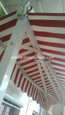 Outdoor Powder Coated Double Arm Awning Balcony Patio Awning