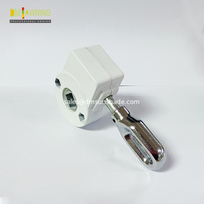 aluminum retractable awning of gear box for manual handle