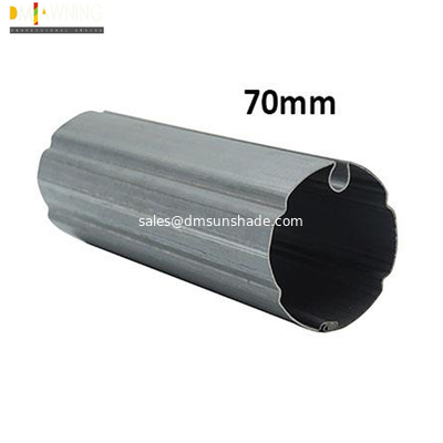 Partes de toldo tubo de rodillos galvanizado tubo de rodillos 70 mm 78 mm 100 mm tubo de toldo