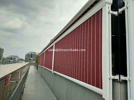 Inodoro y protector solar Techo retráctil Toldo solar Toldo retráctil