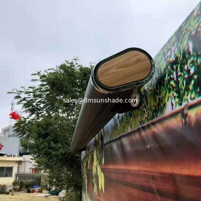 High-End Motorized Full Cassette Awning Premium Outdoor Retractable Balcony Cover with Remote Control