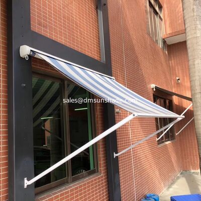 Outdoor Aluminium Retractable Drop Arm Window Awnings