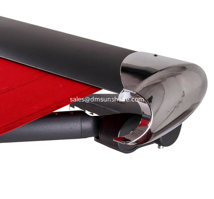 full casstte retractable  awning with high quality and folding chain arm awning  with windproof strongly